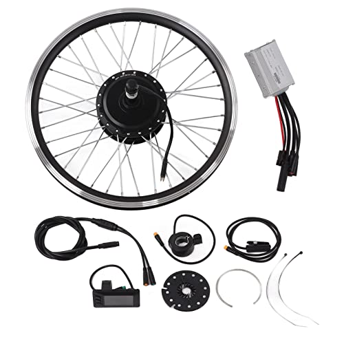 Kit de Conversión de Bicicleta Eléctrica, Rueda Trasera de 20 Pulgadas, 36 V, 250 W, Kit de Motor de Buje con Controlador, Palanca de Cambios, Medidor LCD, Sensor de Asistencia de Potencia D12