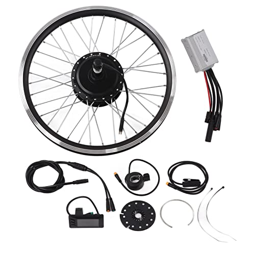 Kit de Conversión de Bicicleta Eléctrica, Rueda Trasera de 20 Pulgadas, Impermeable, 36 V, 250 W, Kit de Motor de Cubo de Bicicleta Eléctrica con Controlador