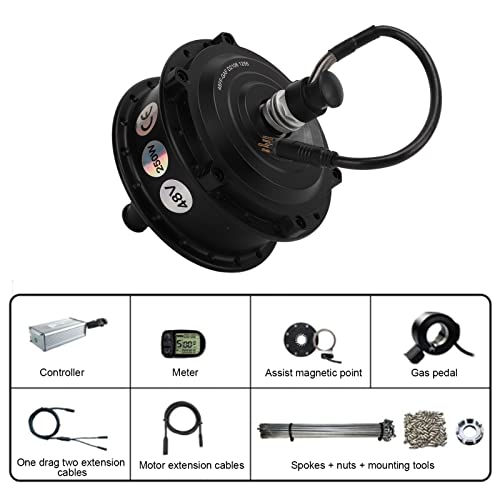 Kit de Conversión de Motor de Bicicleta Eléctrica, Alta Resistencia, Larga Vida útil, 48 V, Kit de Motor de Bicicleta Eléctrica para Bicicleta Eléctrica para Bicicleta de Montaña(29 pulgadas)