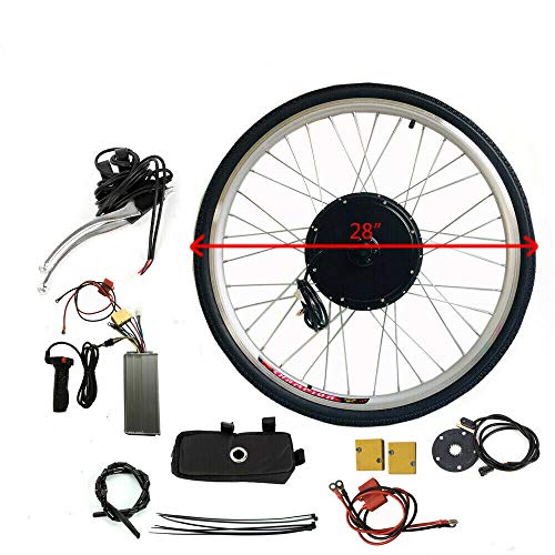 Kit de conversión de motor trasero E-bike de 28 "Kit de conversión de bicicleta eléctrica 800W para rueda trasera