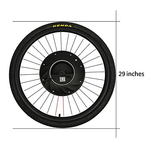 Kit de conversión para bicicleta eléctrica de 20"/24"/26"/27,5"/29", 36 V, 240 W, sin escobillas