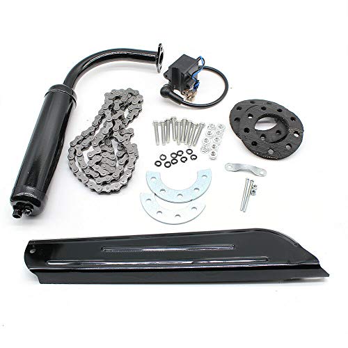 Kit de motor de gasolina de 80CC para bicicleta, kit de motor de 2 tiempos para bicicleta de 26" y superior