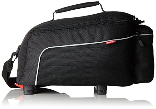 KlickFix Rack Pack Light Bolsa portaequipajes, Unisex Adulto, Negro, Talla única