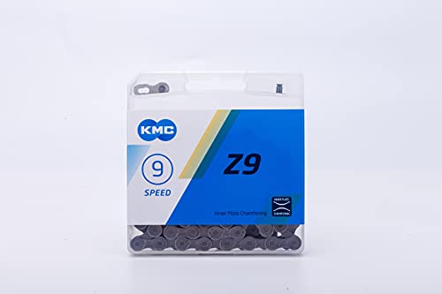 KMC Z9 - Cadena para bicicleta (1/2 x 11/128, 116 eslabones)