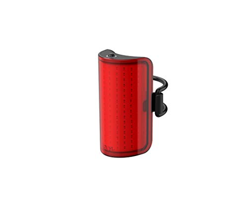 Kngo Mid Cobber Rear 10.75653, Luz de bicicleta, Iluminación trasera, LED 170 lm, Rojo/Negro