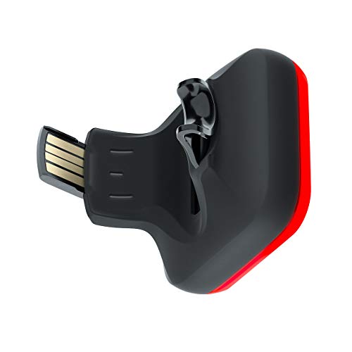 Knog Blinder Rear Square - Iluminación Trasera para Adulto, Unisex, Color Negro, Talla única