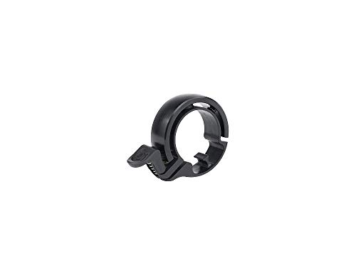 Knog Fahrradklingel Oi Classic Large 23,8-31,8 mm, Schwarz Grau, KNCL