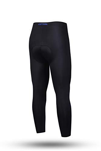 Kounga Mallas Largas Acolchados De Ciclismo Cotamil Hombre Mallas Largas Acolchados De Ciclismo Cotamil Hombre, Hombre, Black, 2XL