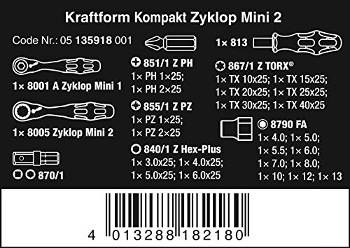 Kraftform Kompakt Zyklop Mini 2, 27 piezas