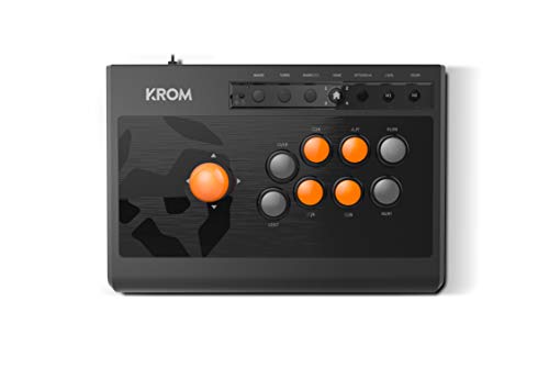 Krom Kumite - NXKROMKMT - Gamepad Arcade Multiplataforma, Fighting Stick, compatible PC, PS3, PS4 y XBOX One