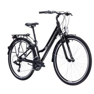 Kross Bicicleta Trans 1.0 Trekking Lady 28" Negro/Gris