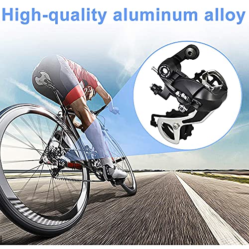 Ksopsdey Rear Derailleur, Bicicleta de montaña Profesional TX 35 Cambio de Velocidad 6/7/8 Transmisión, para Bicicleta de MTB de Ciclismo al Aire Libre