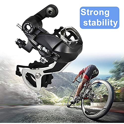 Ksopsdey Rear Derailleur, Bicicleta de montaña Profesional TX 35 Cambio de Velocidad 6/7/8 Transmisión, para Bicicleta de MTB de Ciclismo al Aire Libre