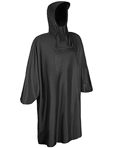 KSP-Tec Poncho de lluvia para hombre y mujer, protección contra la lluvia con columna de agua de 6000 mm, para bicicleta, senderismo, pesca y equitación.