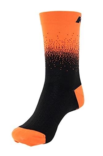 KTM Factory Team Flow - Calcetines (talla 40-43), color naranja y negro