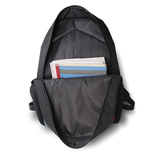 Kuiaobaty Juego de bolsa escolar para niñas y niños 3 en 1 con bolsa de almuerzo para escuela secundaria, Impresión de lobo, Talla única, Mochilas Daypack