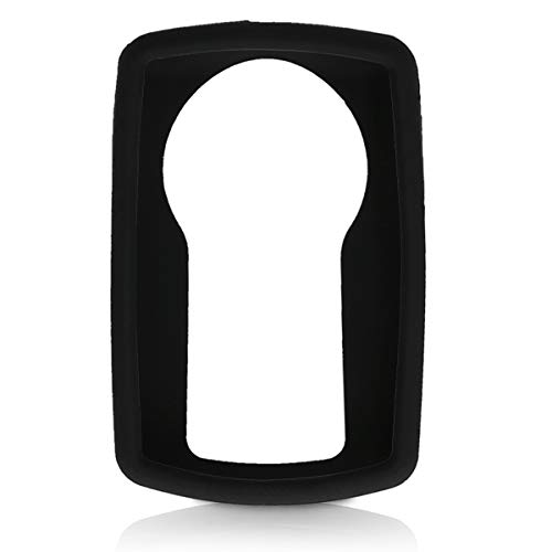 kwmobile Carcasa GPS Compatible con CatEye Padrone/Padrone+ - Funda de Silicona para navegdor de Bici - Negro