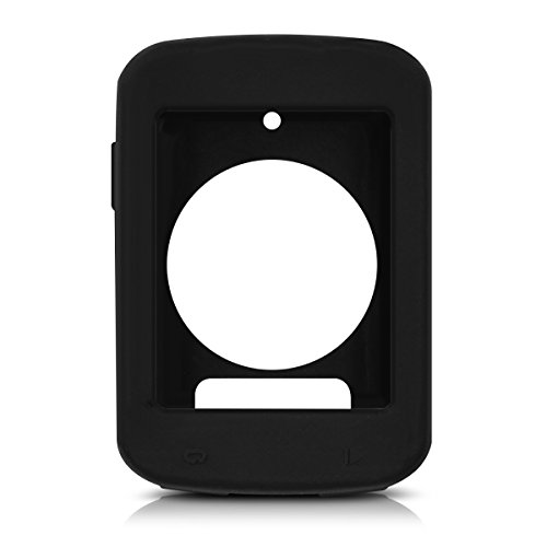 kwmobile Carcasa GPS Compatible con Garmin Edge 820 / Explore 820 - Funda de Silicona para navegdor de Bici - Negro