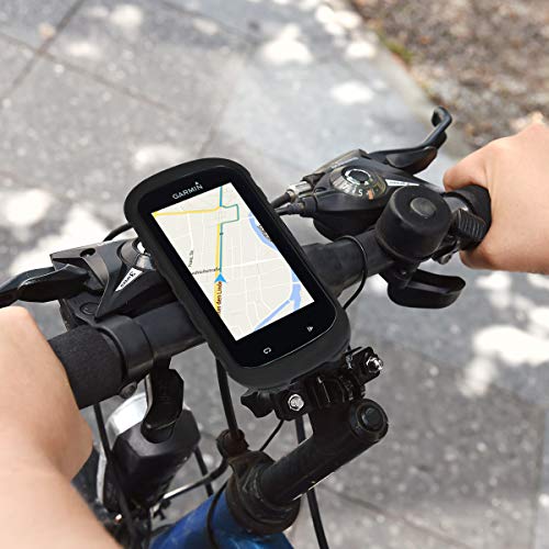 kwmobile Carcasa GPS Compatible con Garmin Edge 830 - Funda de Silicona para navegdor de Bici - Negro