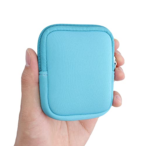 kwmobile Funda Compatible con Bosch Intuvia - Estuche de Neopreno para Ordenador de E-Bike en Azul Claro