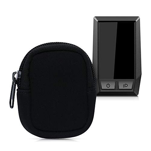 kwmobile Funda Compatible con Bosch Kiox - Estuche de Neopreno para Ordenador de E-Bike en Negro