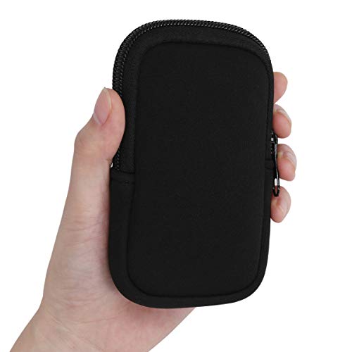 kwmobile Funda Compatible con Consola Garmin Edge 1030/1030 Plus / 1000 - Estuche Blando de Neopreno con Cremallera Negro