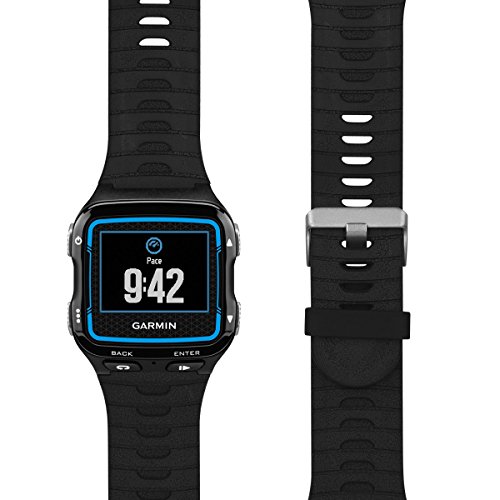 kwmobile Pulsera Compatible con Garmin Forerunner 920XT - Correa para Reloj Inteligente Silicona TPU Negro