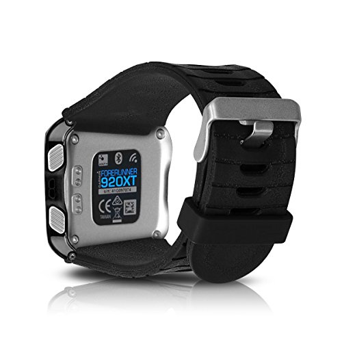 kwmobile Pulsera Compatible con Garmin Forerunner 920XT - Correa para Reloj Inteligente Silicona TPU Negro