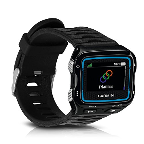 kwmobile Pulsera Compatible con Garmin Forerunner 920XT - Correa para Reloj Inteligente Silicona TPU Negro