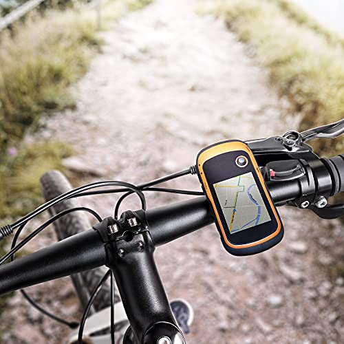 kwmobile Soporte de GPS para Bicicleta Compatible con Garmin eTrex 10/20/30 / GPSMAP 62 - Base con Enganche para apoyar navegador en Manillar Bici
