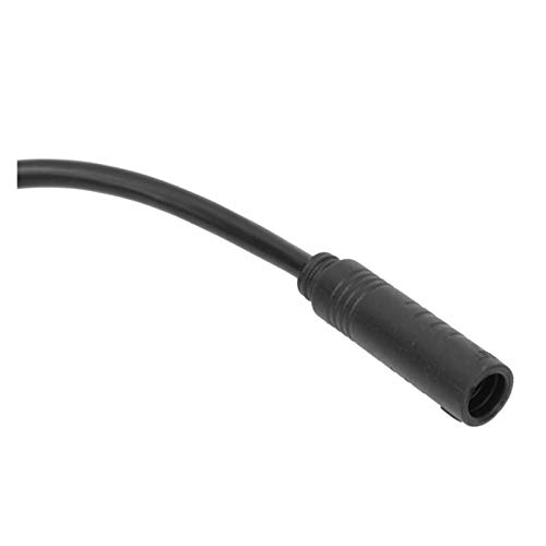 Kxlbhjxb 60/130/160cm 9pin E-bike Bicicleta femenina a hombre con conector Motor Cable de extensión Cables de motor para cambio de bicicleta para accesorios para bicicletas electrónicos Accesorios par