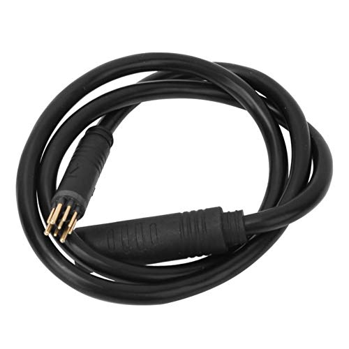 Kxlbhjxb 60/130/160cm 9pin E-bike Bicicleta femenina a hombre con conector Motor Cable de extensión Cables de motor para cambio de bicicleta para accesorios para bicicletas electrónicos Accesorios par