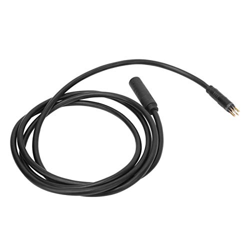 Kxlbhjxb 60/130/160cm 9pin E-bike Bicicleta femenina a hombre con conector Motor Cable de extensión Cables de motor para cambio de bicicleta para accesorios para bicicletas electrónicos Accesorios par