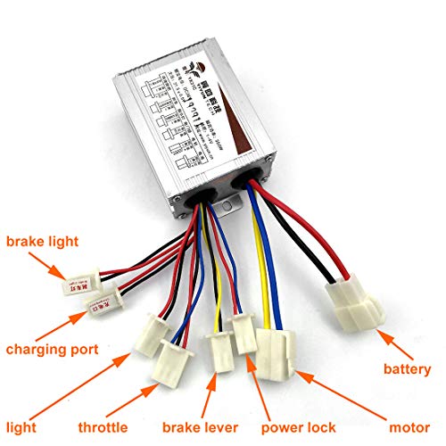 L-faster 350W Motor Diesel engranada Kit del Motor eléctrico del derailleur fijó el Kit eléctrico Variable de la Bicicleta de la Velocidad múltiple (24V Thumb Kit)