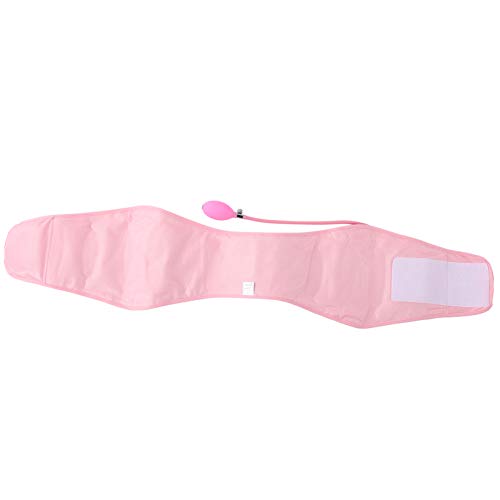 La banda de recuperación pélvica ajustable tensa la pelvis para el uso diario Estiramiento del descanso del trabajo(Inflatable pelvis with pink)