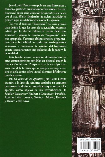 La Época De Los Aparatos (FILOSOFIA E HISTORIA)