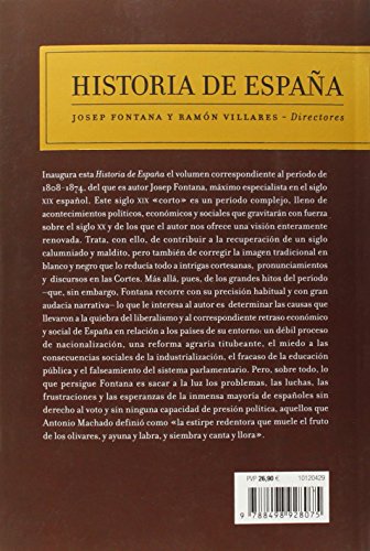 La época del liberalismo: Historia de España Vol. 6