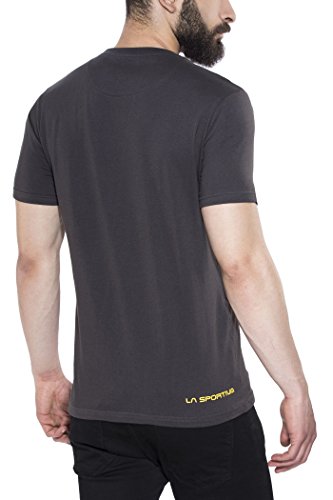 La Sportiva 03BBK Camiseta, Unisex Adulto, Negro, M