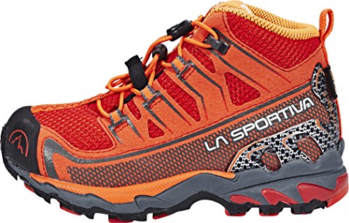 La Sportiva 15I304304, Zapatillas de Trail Running Unisex niño, Rojo (Flame 000), 33 EU
