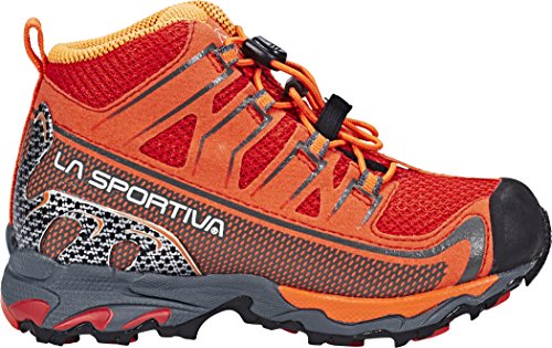 La Sportiva 15I304304, Zapatillas de Trail Running Unisex niño, Rojo (Flame 000), 33 EU