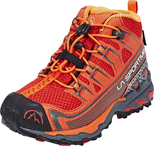 La Sportiva 15I304304, Zapatillas de Trail Running Unisex niño, Rojo (Flame 000), 33 EU