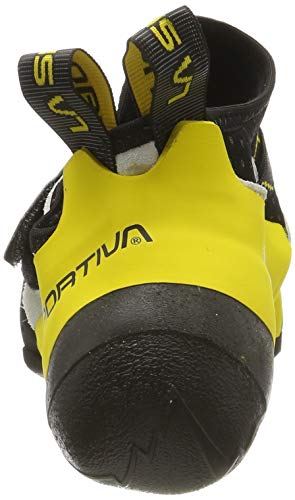 La Sportiva 20G000100, Zapatos de Escalada Unisex Adulto, White Yellow, 39.5 EU