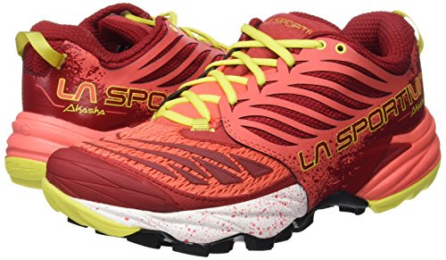 La Sportiva Akasha Calzado, Mujer, Rojo (Berry), 37