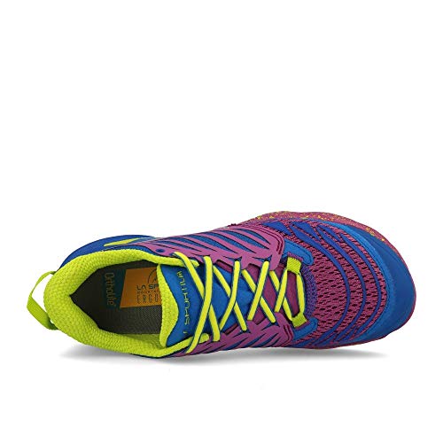 La Sportiva Akasha Woman, Zapatillas de Trail Running Mujer, Multicolor (Marine Blue/Purple 000), 38 EU