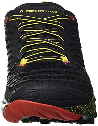 La Sportiva Akasha, Zapatillas de Deporte Mujer, Multicolor (Black/Yellow 000), 36 EU