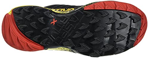 La Sportiva Akasha, Zapatillas de Deporte Mujer, Multicolor (Black/Yellow 000), 36 EU