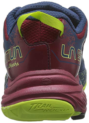 La Sportiva Akasha, Zapatillas de montaña Hombre, Opal/Chili, 41 EU