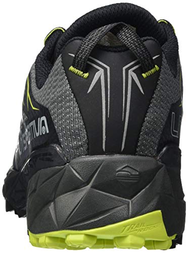 La Sportiva Akyra GTX, Zapatillas de Trail Running Hombre, Multicolor (Carbon/Apple Green 000), 43.5 EU