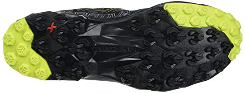La Sportiva Akyra GTX, Zapatillas de Trail Running Hombre, Multicolor (Carbon/Apple Green 000), 43.5 EU