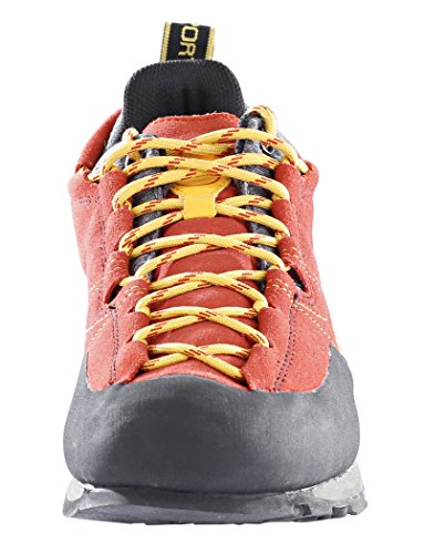 La Sportiva Boulder X, Zapatillas de Senderismo Hombre, Rojo (Rojo 000), 42 EU